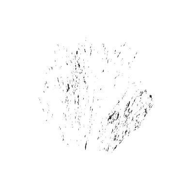 Siyah mürekkep fırçasının vektör çizimi