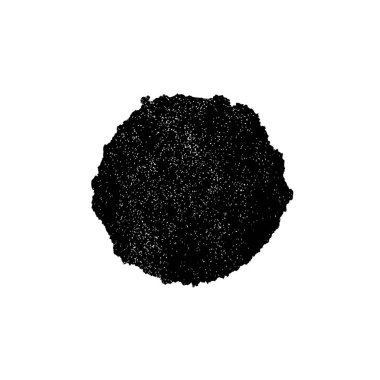 Siyah mürekkep fırçasının vektör çizimi