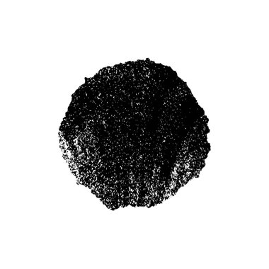 Beyaz arka planda siyah grunge fırça darbeleri. Soyut yazdırma