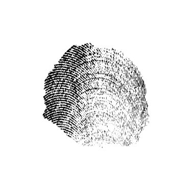 Beyaz arka planda soyut siyah mürekkep lekesi. vektör illüstrasyonu