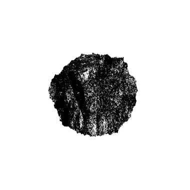 siyah mürekkep fırçası lekesi, vektör çizimi