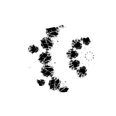 vektör siyah fırça darbesi. siyah ve beyaz 