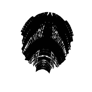 vektör siyah fırça darbesi. siyah ve beyaz 