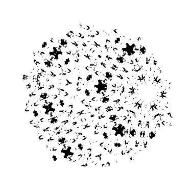 vektör siyah fırça darbesi. siyah ve beyaz 
