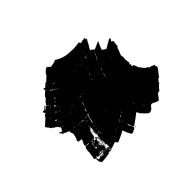 vektör siyah fırça darbesi. siyah ve beyaz 