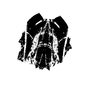 vektör siyah fırça darbesi. siyah ve beyaz 