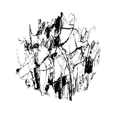 vektör siyah fırça darbesi. siyah ve beyaz 