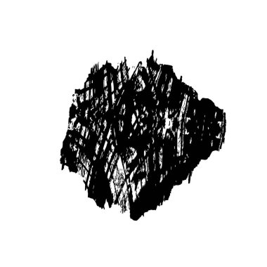 vektör siyah fırça darbesi. siyah ve beyaz 