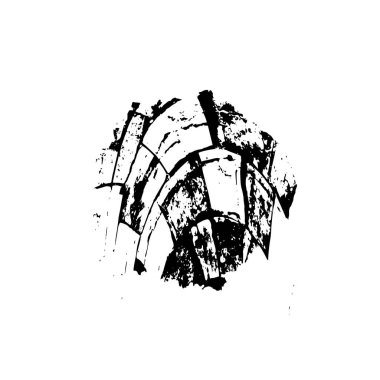 vektör siyah fırça darbesi. siyah ve beyaz 