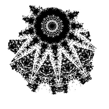 Grunge siyah beyaz dokusuyla örtüşüyor. Soyut şablon tasarımı. vektör