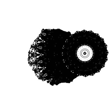 Grunge siyah beyaz dokusuyla örtüşüyor. Soyut şablon tasarımı. vektör