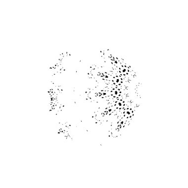 Yuvarlak kabile süsü, vektör illüstrasyon tasarımı