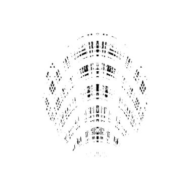 Grunge siyah beyaz dokusuyla örtüşüyor. Soyut şablon tasarımı. vektör