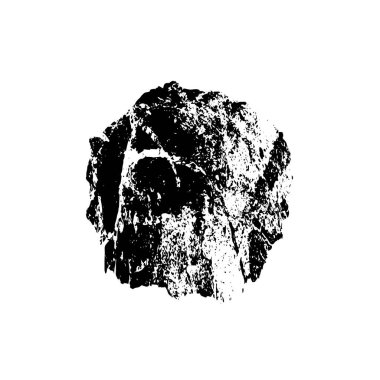 Grunge siyah beyaz dokusuyla örtüşüyor. Soyut şablon tasarımı. vektör