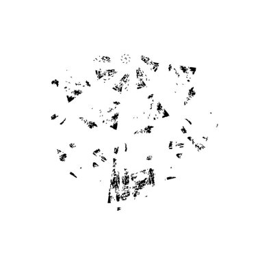 soyut tek renkli geometrik dekoratif çizim