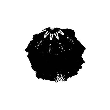 soyut siyah ve beyaz geometrik süsleme çizimi