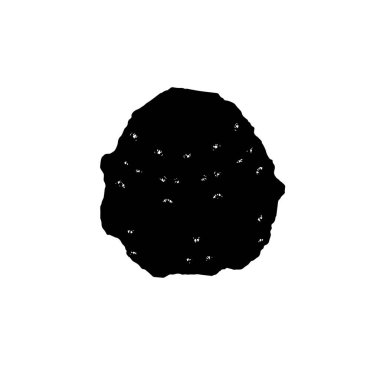 soyut siyah ve beyaz geometrik süsleme çizimi