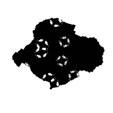 Soyut grunge arkaplanı. Monokrom dokusu. Siyah ve beyaz desenli arkaplan