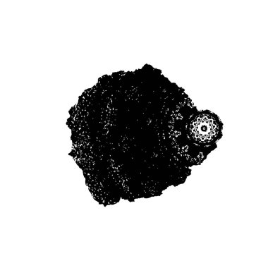 soyut siyah ve beyaz geometrik dekoratif çizim