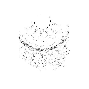 soyut siyah ve beyaz geometrik dekoratif çizim