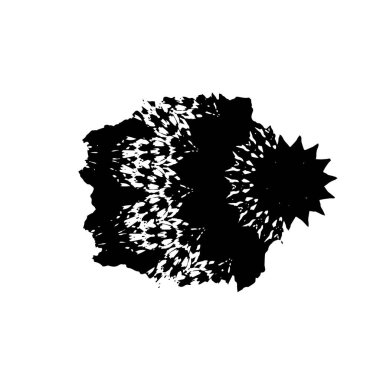 Soyut grunge arkaplanı. Monokrom dokusu. Siyah ve beyaz desenli arkaplan