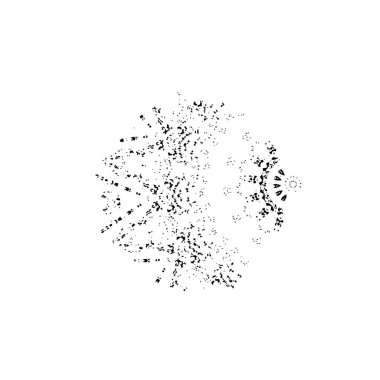 Soyut grunge arkaplanı. Monokrom dokusu. Siyah ve beyaz desenli arkaplan