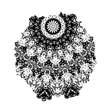 Soyut grunge arkaplanı. Monokrom dokusu. Siyah ve beyaz desenli arkaplan