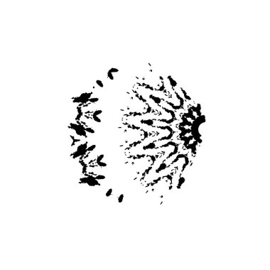 Soyut grunge arkaplanı. Monokrom dokusu. Siyah ve beyaz desenli arkaplan