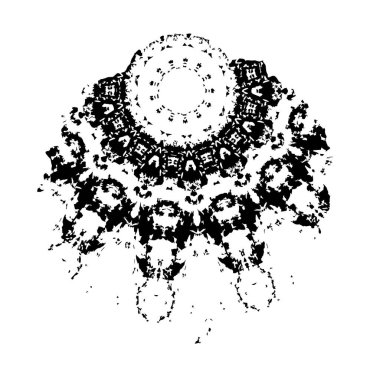 Soyut grunge arkaplanı. Monokrom dokusu. Siyah ve beyaz desenli arkaplan