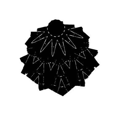 Soyut grunge arkaplanı. Monokrom dokusu. Siyah ve beyaz desenli arkaplan