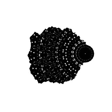 Soyut grunge arkaplanı. Monokrom dokusu. Siyah ve beyaz desenli arkaplan