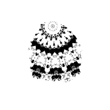 Soyut grunge arkaplanı. Monokrom dokusu. Siyah ve beyaz desenli arkaplan