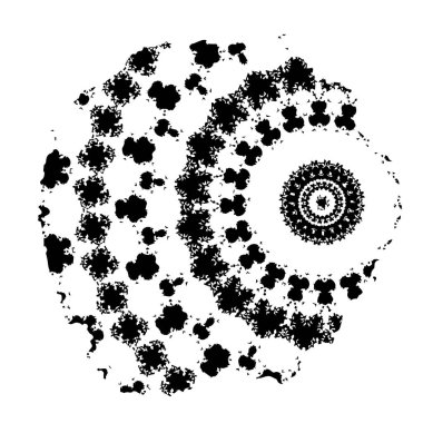 Soyut grunge arkaplanı. Monokrom dokusu. Siyah ve beyaz desenli arkaplan