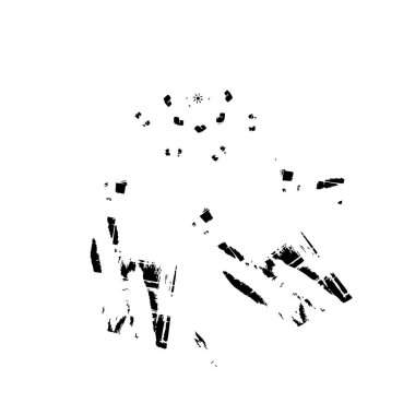 Soyut grunge arkaplanı. Monokrom dokusu. Siyah ve beyaz desenli arkaplan