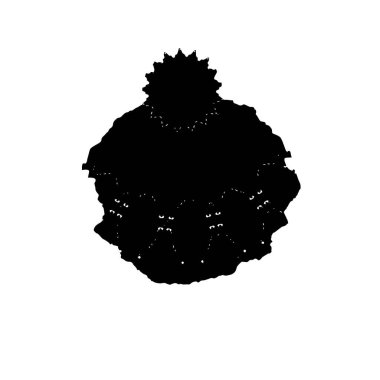 Soyut grunge arkaplanı. Monokrom dokusu. Siyah ve beyaz desenli arkaplan