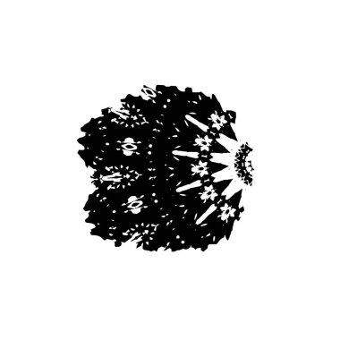 Soyut grunge arkaplanı. Monokrom dokusu. Siyah ve beyaz desenli arkaplan