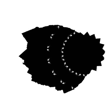 Soyut grunge arkaplanı. Monokrom dokusu. Siyah ve beyaz desenli arkaplan