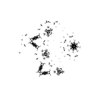 Soyut grunge arkaplanı. Monokrom dokusu. Siyah ve beyaz desenli arkaplan