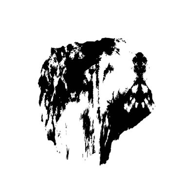 Soyut grunge arkaplanı. Monokrom dokusu. Siyah ve beyaz desenli arkaplan