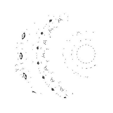 Soyut grunge arkaplanı. Monokrom dokusu. Siyah ve beyaz desenli arkaplan