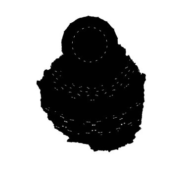 Soyut grunge arkaplanı. Monokrom dokusu. Siyah ve beyaz desenli arkaplan