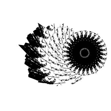 Soyut grunge arkaplanı. Monokrom dokusu. Siyah ve beyaz desenli arkaplan