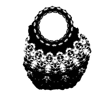 Soyut grunge arkaplanı. Monokrom dokusu. Siyah ve beyaz desenli arkaplan