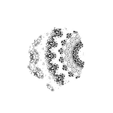 Soyut grunge arkaplanı. Monokrom dokusu. Siyah ve beyaz desenli arkaplan