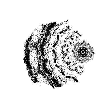Soyut grunge arkaplanı. Monokrom dokusu. Siyah ve beyaz desenli arkaplan
