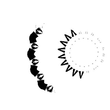 Soyut grunge arkaplanı. Monokrom dokusu. Siyah ve beyaz desenli arkaplan