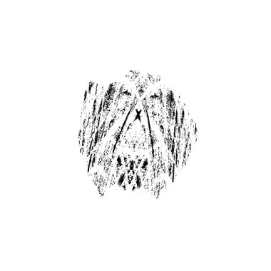 Soyut grunge arkaplanı. Monokrom dokusu. Siyah ve beyaz desenli arkaplan