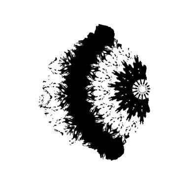 Soyut grunge arkaplanı. Monokrom dokusu. Siyah ve beyaz desenli arkaplan