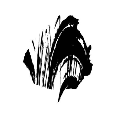 Soyut grunge arkaplanı. Monokrom dokusu. Siyah ve beyaz desenli arkaplan