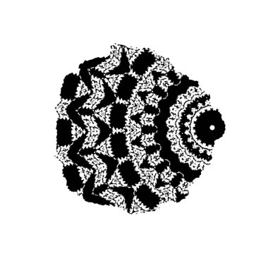 Soyut grunge arkaplanı. Monokrom dokusu. Siyah ve beyaz desenli arkaplan